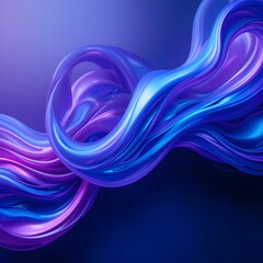 Poster - Waves on the water surface. Natural background. Stock vector image.