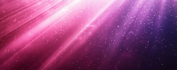 Abstract purple pink gradient background, light beams texture, poster design, high contrast, Generative AI