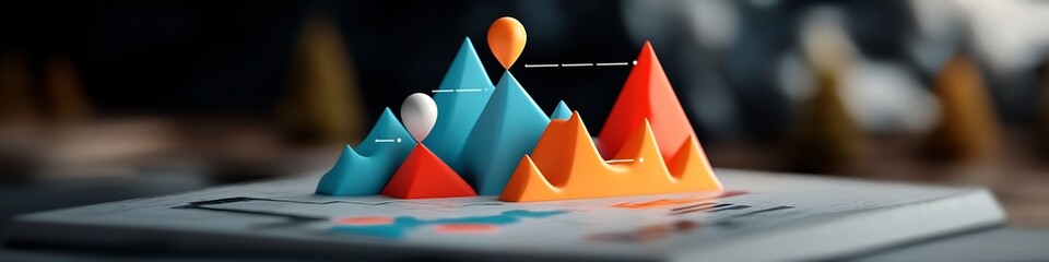 Poster - A detailed showcasing the visualization of the frequency distribution of technological disruptions within a specific industry