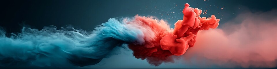 Poster - Captivating animation showcasing a wave packet undergoing absorption and losing energy at certain frequencies resulting in a vibrant dynamic and visually striking digital artwork
