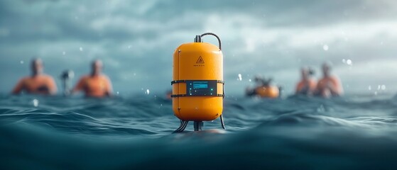 Poster - Futuristic Offshore Renewable Energy Technology Innovations Submerged in Rolling Ocean Waves
