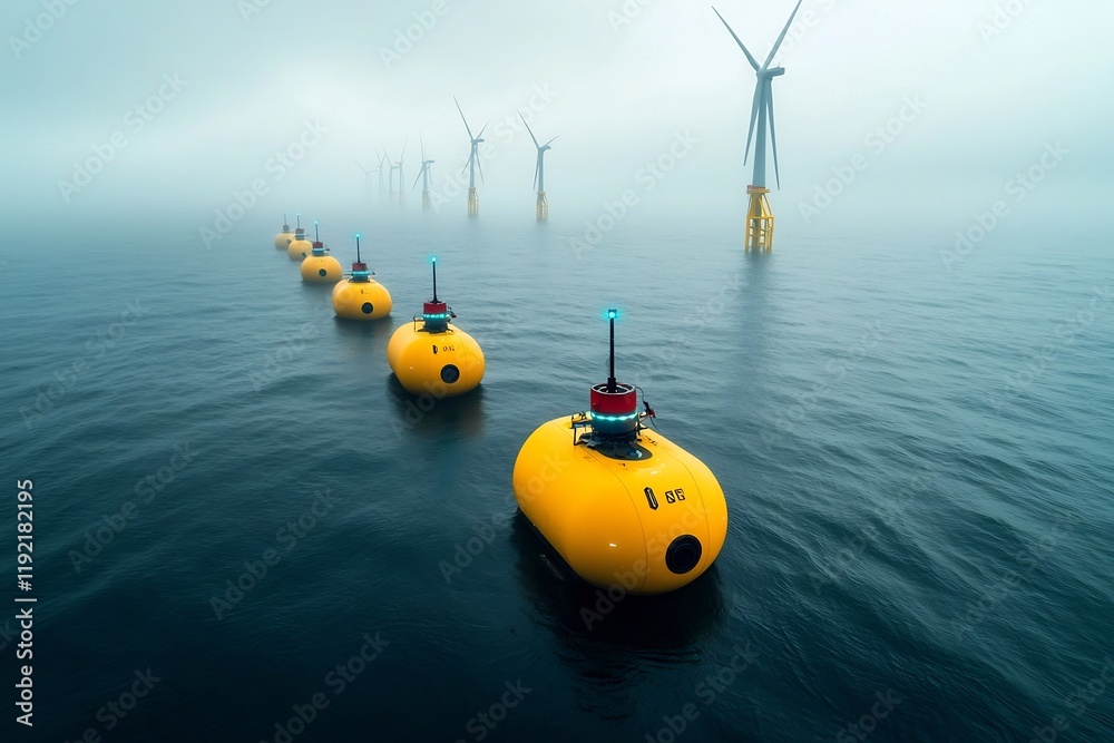 Autonomous Underwater Drones Surveying Submerged Offshore Wind Turbine ...