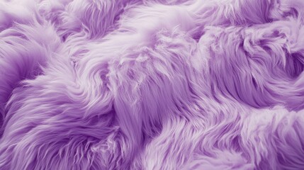 Poster - Soft and Fluffy Purple Texture with Waves of Plush Fleece for Cozy and Warm Ambience in Home Decor or Fashion Backgrounds, Perfect for Creative Projects