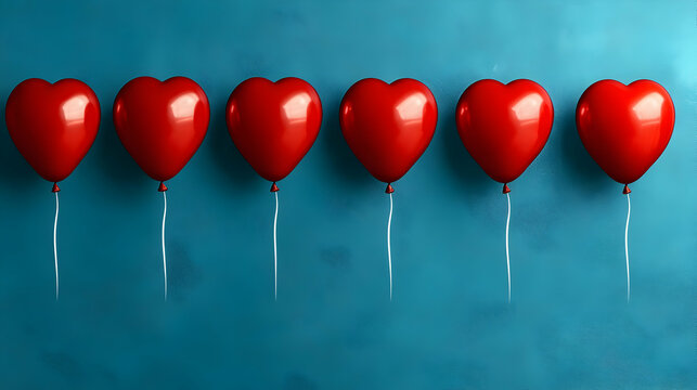 Valentine's Day background featuring a heart pattern and the words 