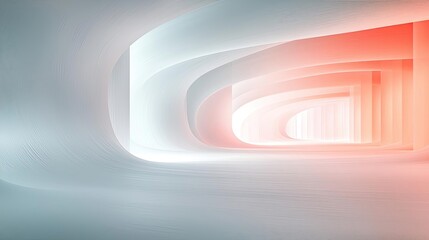 Sticker - Blurred abstract background concept. Abstract design featuring smooth curves and soft lighting in a tranquil setting.