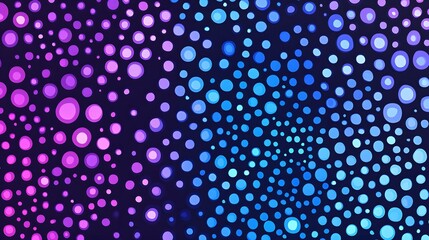 Poster - Dynamic abstract bubbles digital art colorful design vibrant environment close-up visual concept