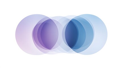 Poster - Abstract color overlap studio environment digital art modern design vibrant colors creative concept