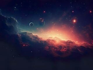 Wall Mural - galaxy and universe light. galaxies sky in space planets and stars beauty of space exploration