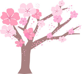 Wall Mural - A blossom tree