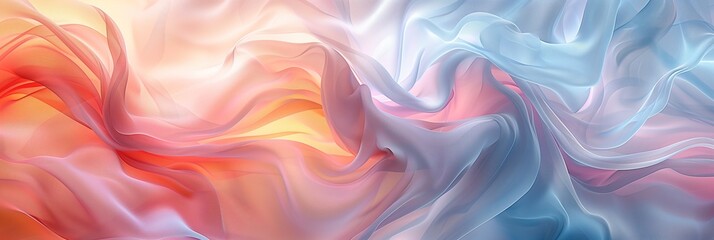 Aufkleber - Abstract fluid art background with blue and golden colors