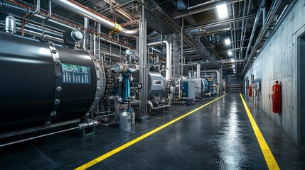 Poster - Monitoring peak energy generation processes in industrial facilities advanced technology energy management control systems
