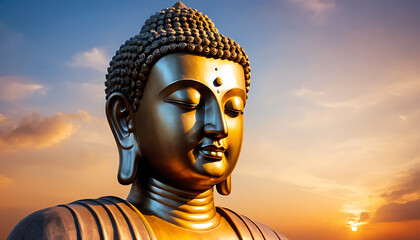 Wall Mural - buddha statute