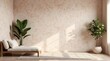 © Mali - Serene Minimalist Living Room Interior Design with Neutral Tones and Natural Light