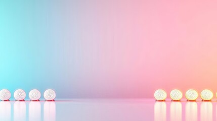 Poster - Vivid gradient concept. A vibrant, minimalist background featuring colorful lighting and reflective surfaces.