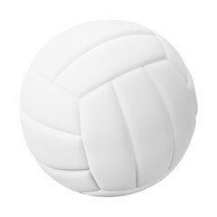 Canvas Print - PNG 3D volleyball ball, element illustration, transparent background