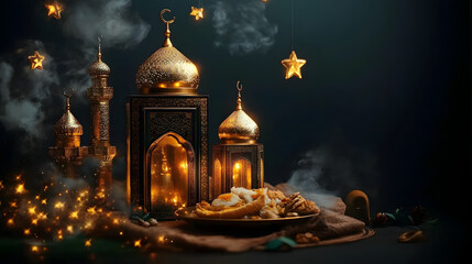 Wall Mural - Ramadan Background