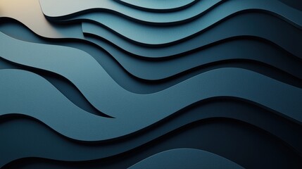 A sleek, dark gradient background featuring a smooth transition from deep blue to black, with a subtle grain texture adding depth and a futuristic feel, ideal for tech related visuals or app