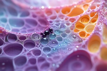 Intricate Jumping Spider, Detailed Macro Shot, colorful spider net