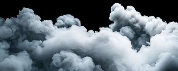 Aufkleber - Cloudy abstract background concept. Dramatic clouds in dark sky create a moody and atmospheric backdrop for various uses.