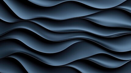Aufkleber - Cloudy abstract background concept. Abstract wavy pattern in dark tones, perfect for backgrounds and visual designs.