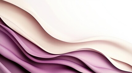 Aufkleber - Cloudy abstract background concept. Elegant abstract design featuring soft flowing waves in gentle pastel colors.