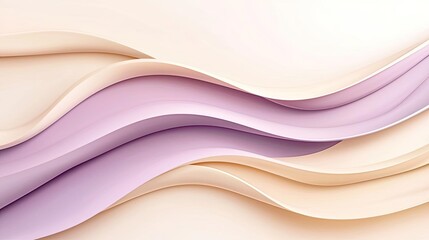 Poster - Cloudy abstract background concept. Elegant abstract waves in soft colors create a serene and modern visual experience.