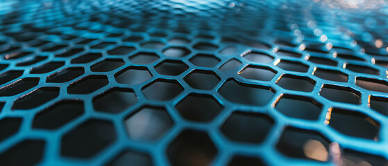 Poster - Exploring the lightweight structure of aluminum honeycomb and its hexagonal design