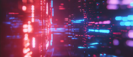 Poster - Exploring glowing interfaces and the essence of artificial intelligence technology