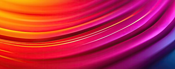 Poster - Blurred abstract background idea. Vibrant and dynamic wave patterns in bold colors evoke creativity and artistic expression.