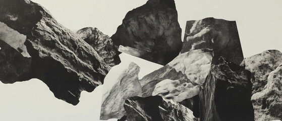 Poster - Exploration of texture and form through etching and imprinting techniques