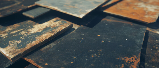 Poster - Matte textures resembling natural materials create an organic and grounded atmosphere