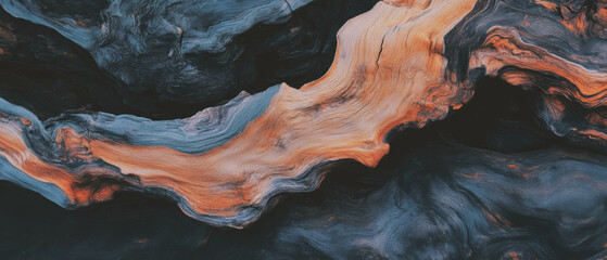 Poster - Matte textures resembling natural materials for a grounded, earthy aesthetic