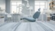 © Maruf - 'Serene Simplicity: A Close-Up of an Empty Table in a White Dental Clinic'