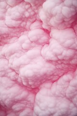 Poster - A close-up shot of a bunch of pink clouds in the sky