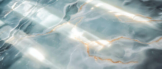 Aufkleber - Polished ceramic textures with smooth glossy finish reflecting soft light patterns