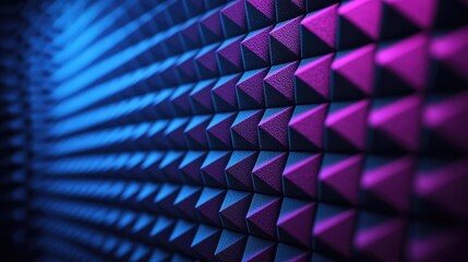 Poster - Studio absorber concept. Detailed close-up of a textured surface with vibrant patterns and colors.