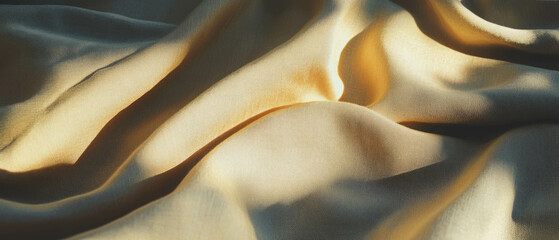 Aufkleber - Subtle textures mimicking soft fabric create a luxurious atmosphere in natural light
