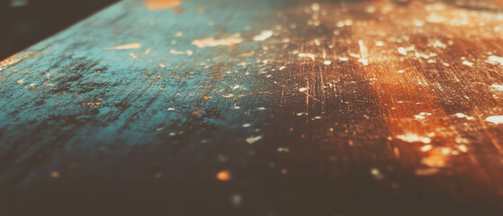 Poster - Retro film texture showcasing subtle grain and soft scratches on a weathered surface
