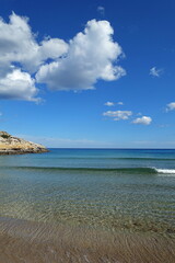 Sticker - Agathi Beach auf Rhodos