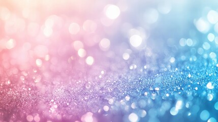 Poster - Soft Dreamy Pastel Colors Blurred Background with Sparkling Glitter Texture Abstract Art for Elegant Wallpaper and Design Projects