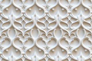 Poster - sophisticated classical 3d pattern. ancient ornament. background image. created with generative ai t