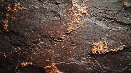Poster - Textured stone surface background with rugged details suitable for banners and design projects.