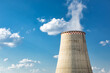 © Dmitry Naumov - Cooling tower of a power plant emitting steam