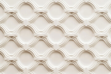 Poster - sophisticated classical geometric 3d pattern. ancient ornament. background image. created with gener