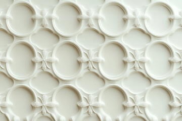 Poster - sophisticated classical geometric 3d pattern. ancient ornament. background image. created with gener