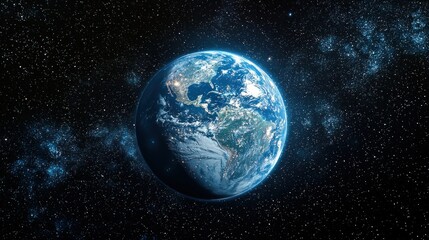 Poster - Earth view from space. (1)