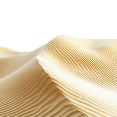 Poster - Soft Waves of White Sand Flowing Gently Under Natural Light