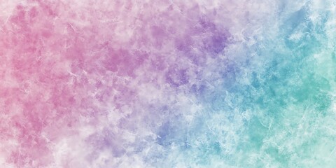 Canvas Print - Abstract watercolor background of putple and blue