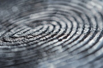 Poster - Abstract background with concentric circles creating a textured pattern