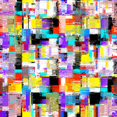 Fototapete - Seamless grunge texture with a rough, distressed design. seamless background pattern